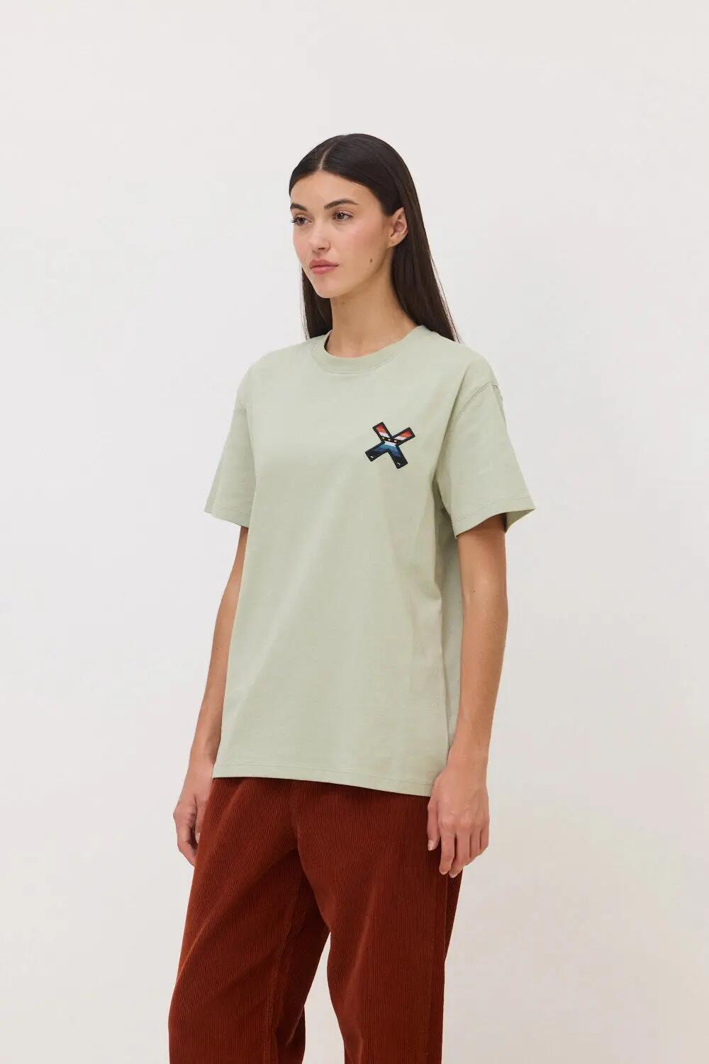 Camiseta Blue Banana de 100% Algodón Orgánico Nederland Sage 4/7