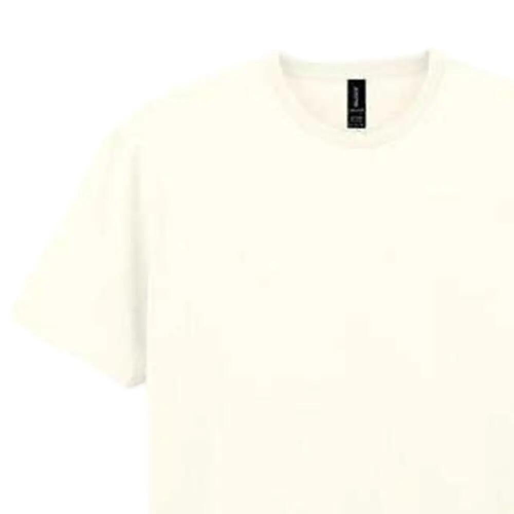 Tshirt Uni Et Léger Manches Courtes Adulte (Blanc Cassé) 3/3