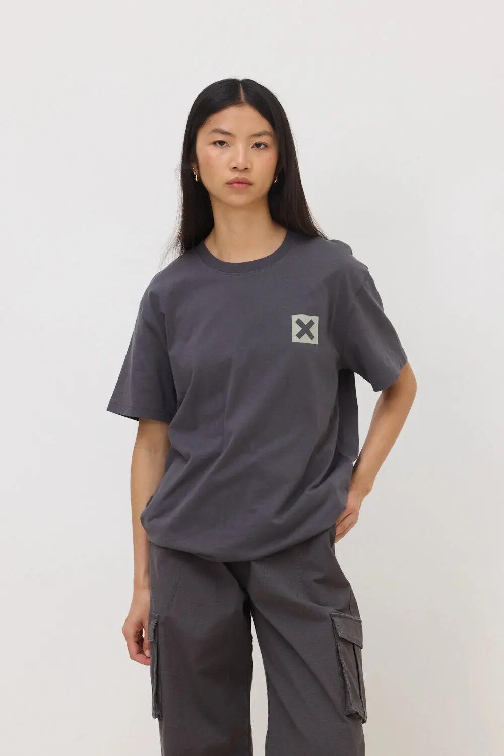 Camiseta Blue Banana de 100% Algodón Orgánico Nature Antracita 4/7
