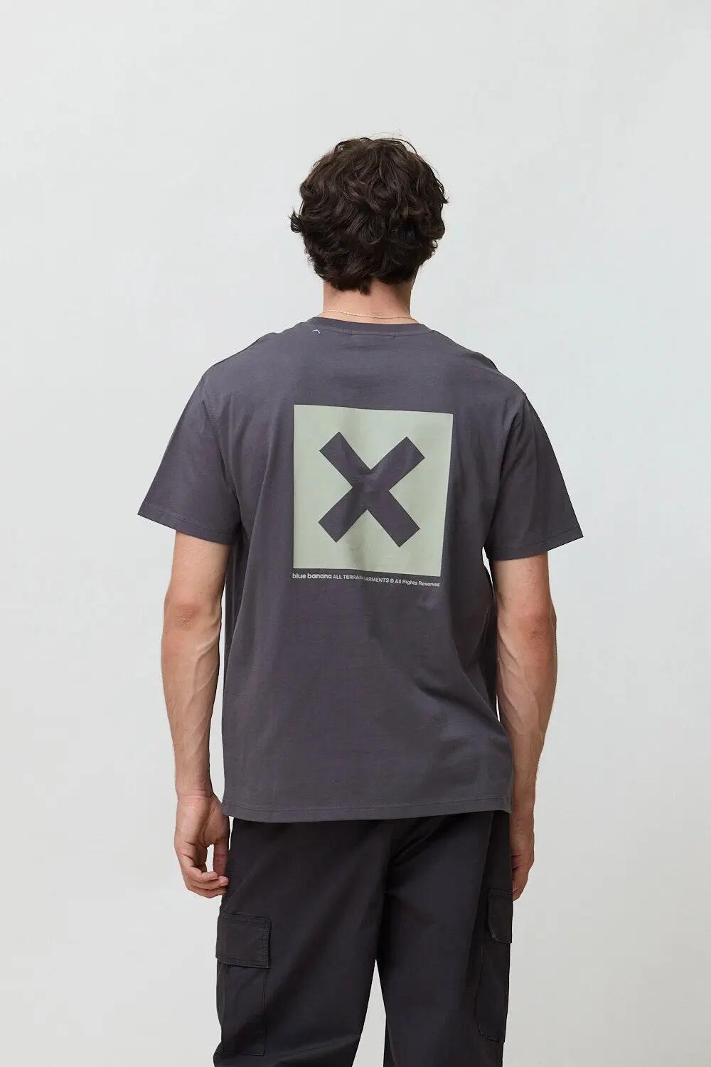 Camiseta Blue Banana de 100% Algodón Orgánico Nature Antracita 2/7