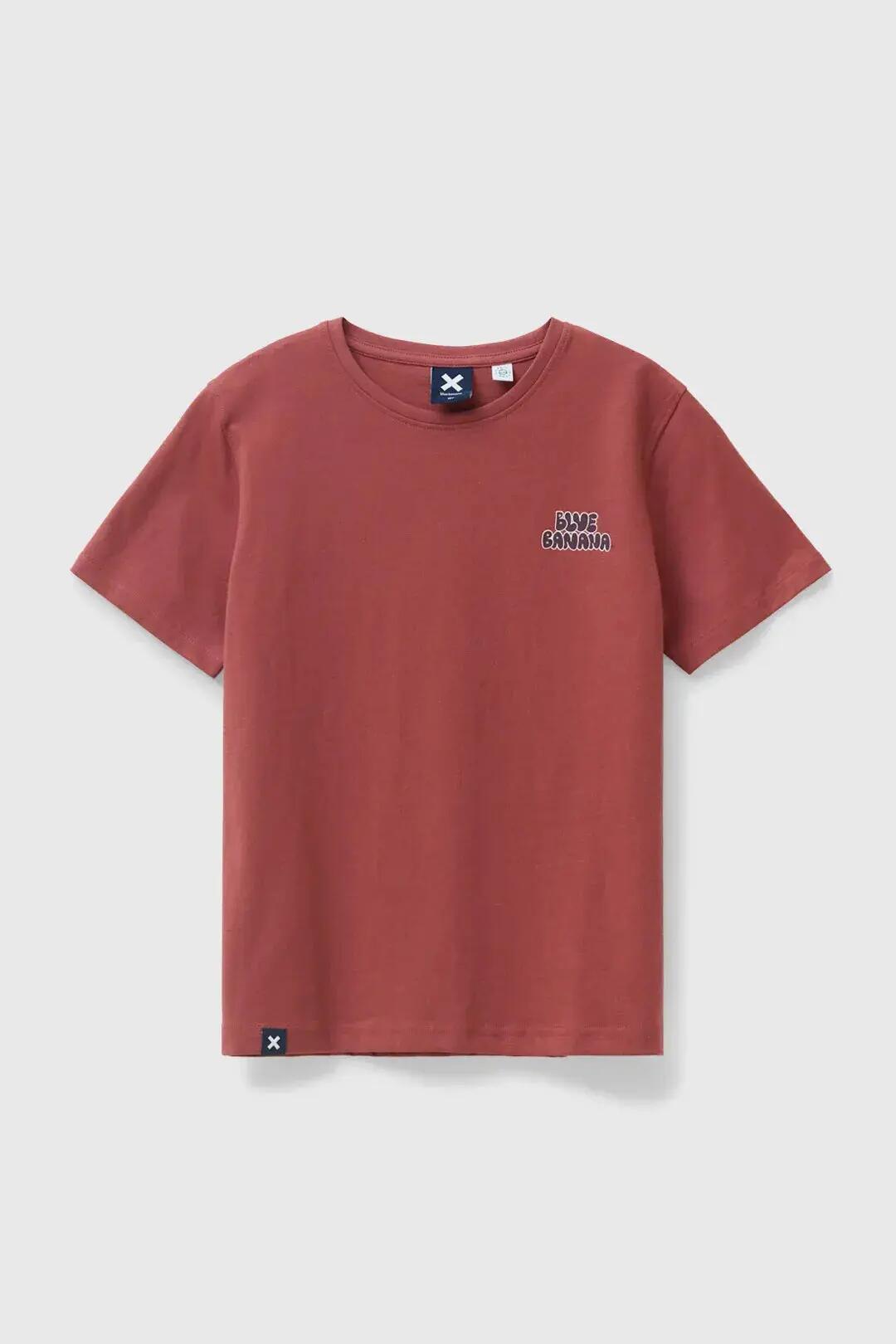 Camiseta Kids Blue Banana de 100% Algodón Orgánico Bubble Wine 4/4
