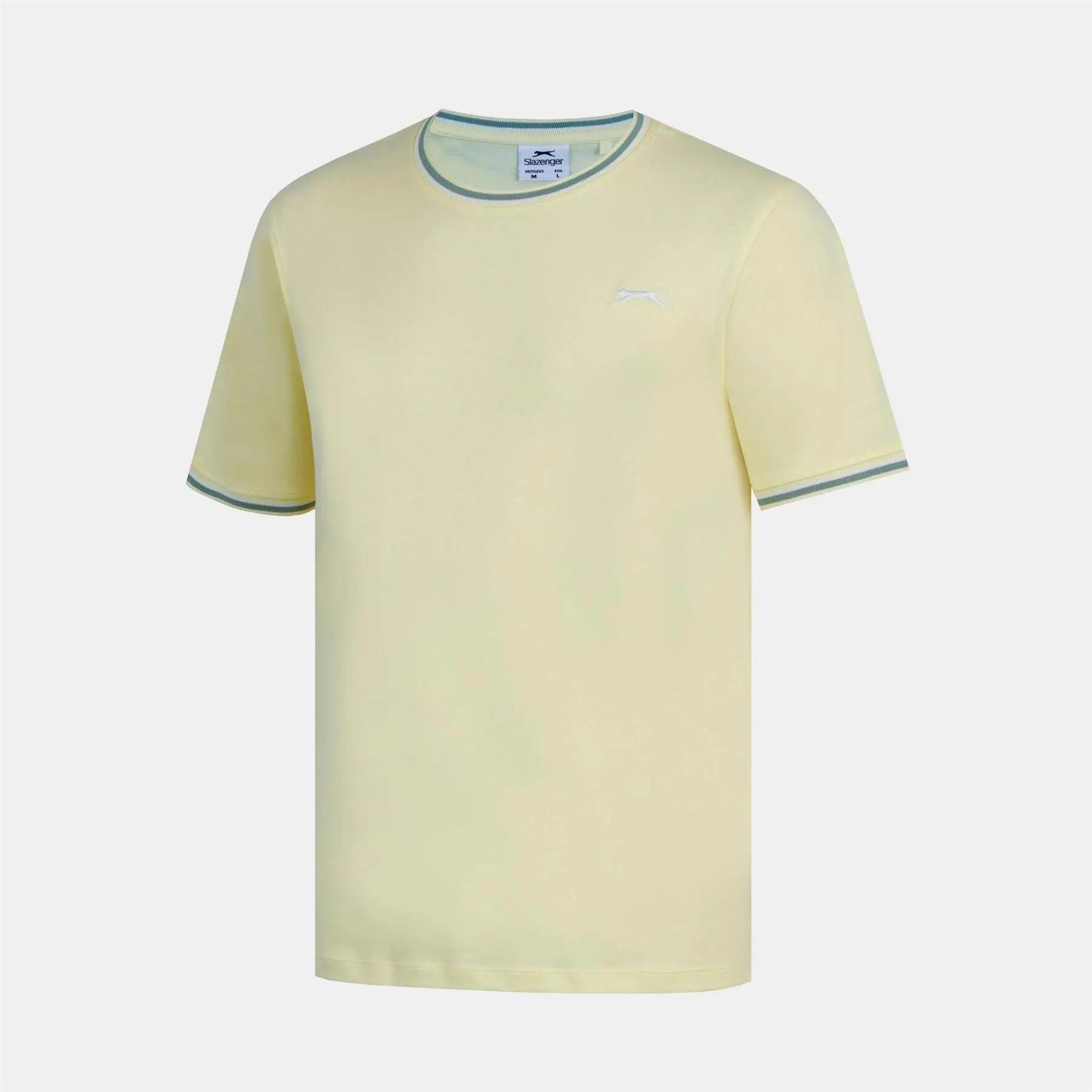 TShirt für , Baumwolle Herren Hellgelb 2/6