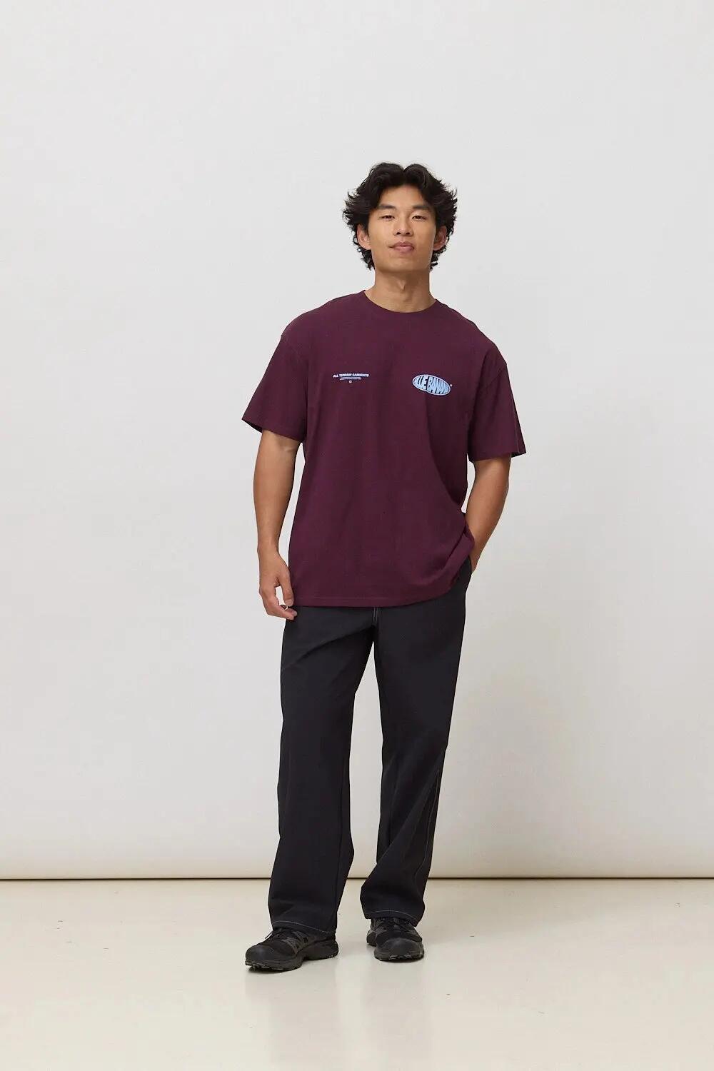 Camiseta Blue Banana de 100% Algodón Orgánico Oval Cherry 3/7
