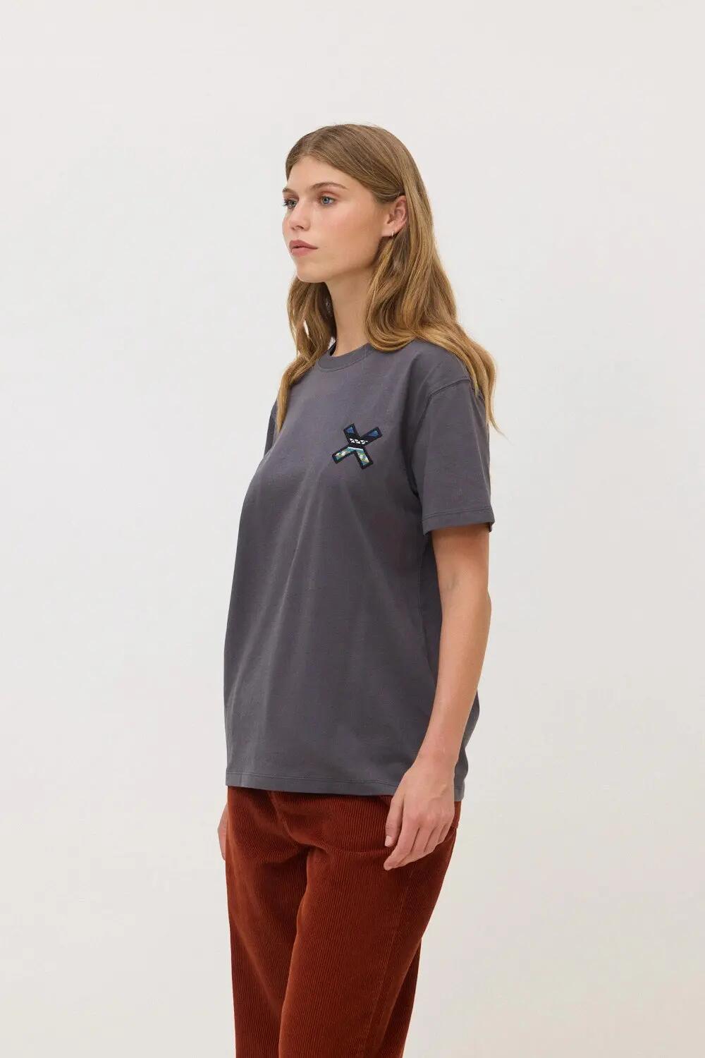 Camiseta Blue Banana de 100% Algodón Orgánico Nederland Antracita 4/7