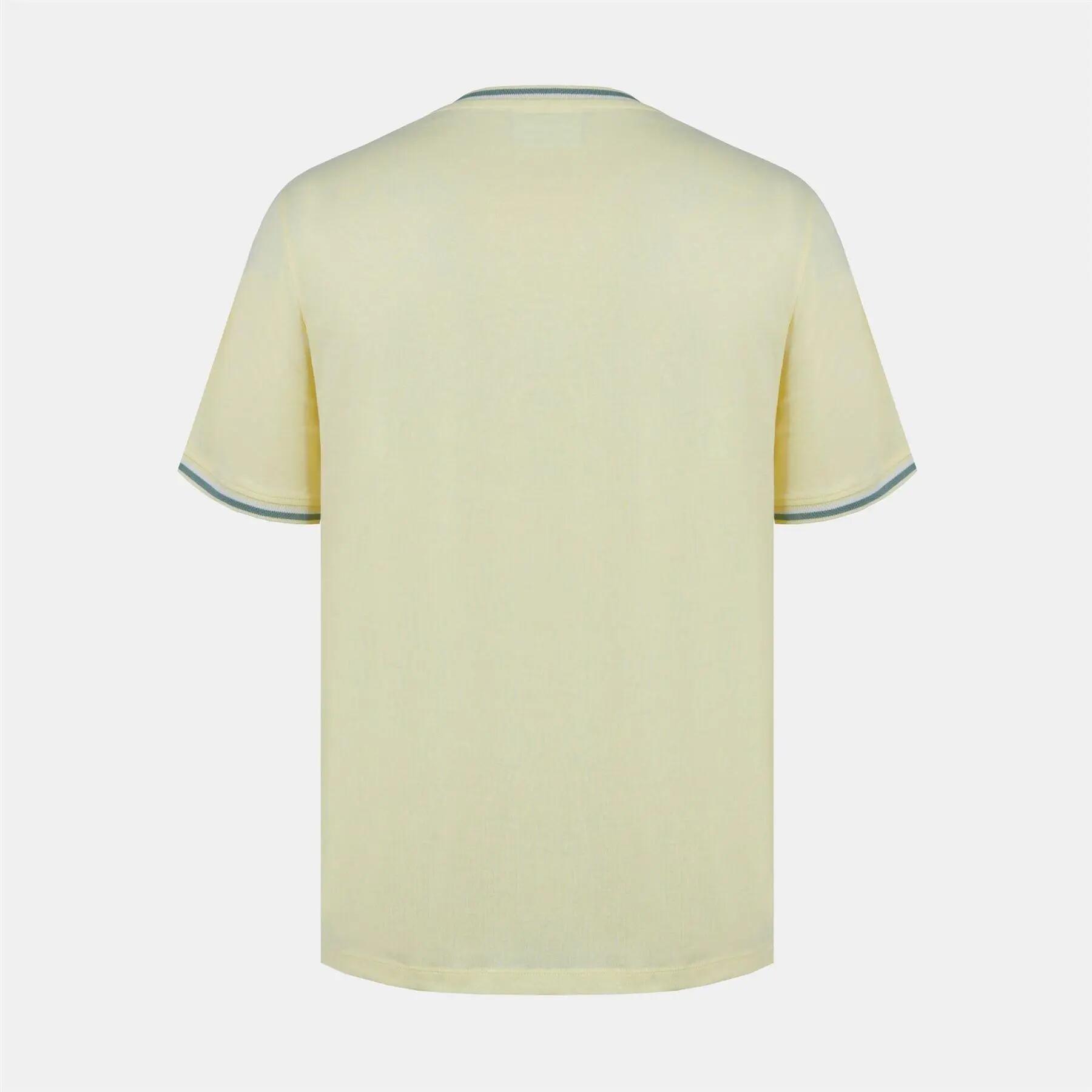 TShirt für , Baumwolle Herren Hellgelb 3/6