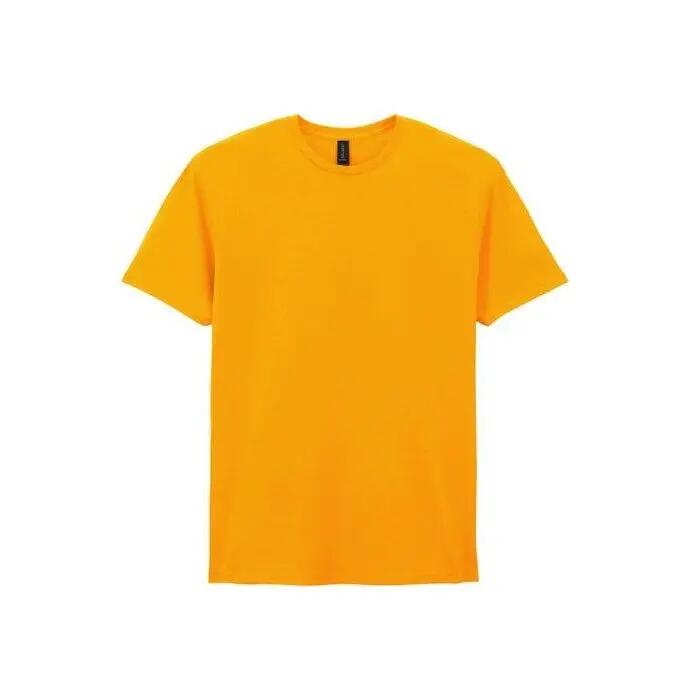 Maglietta 100% Cotone SoftStyle Uomo Gildan Oro 2/6