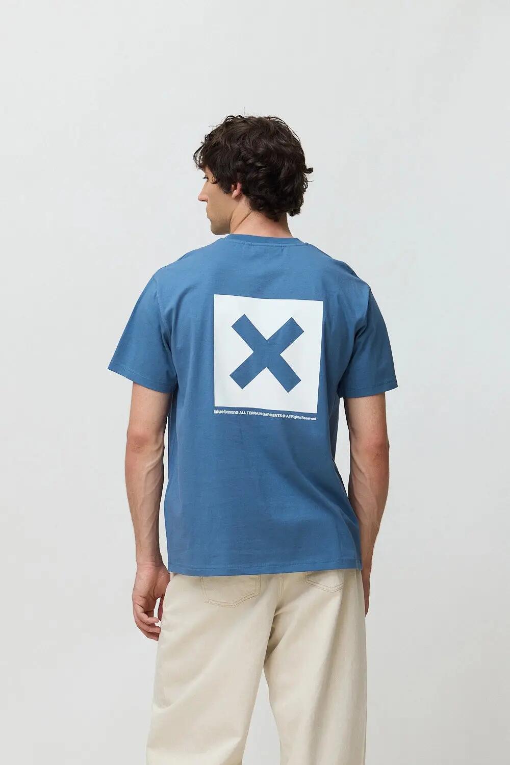 Camiseta Blue Banana de 100% Algodón Orgánico Nature Indigo Blue 2/7