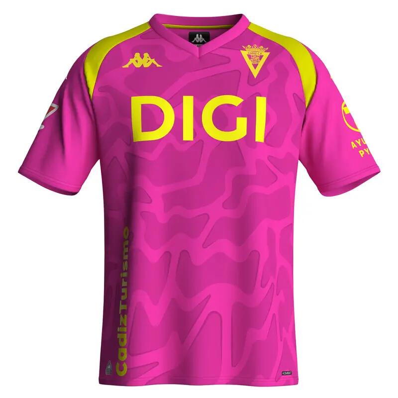 Camiseta - Fútbol - Hombre - Repelente al agua, Manga corta - GK 2027 - Rosa 1/1