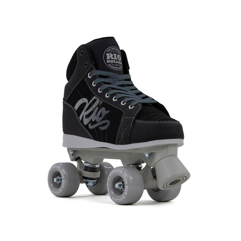 Rio Roller Lumina childrens patines juventud unisex de ruedas negro gris