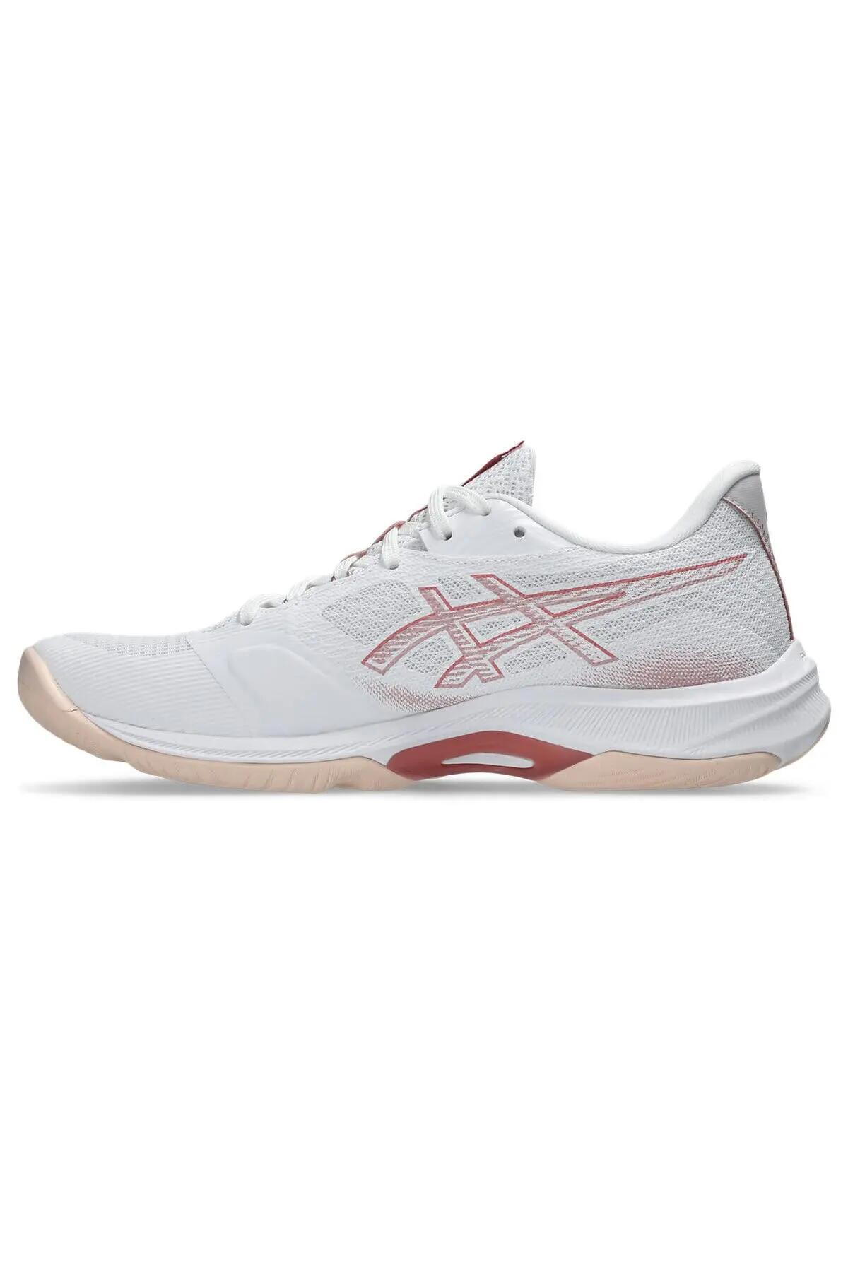 Chaussures - volley - femme - stables - netburner - blanc/peach 4/4