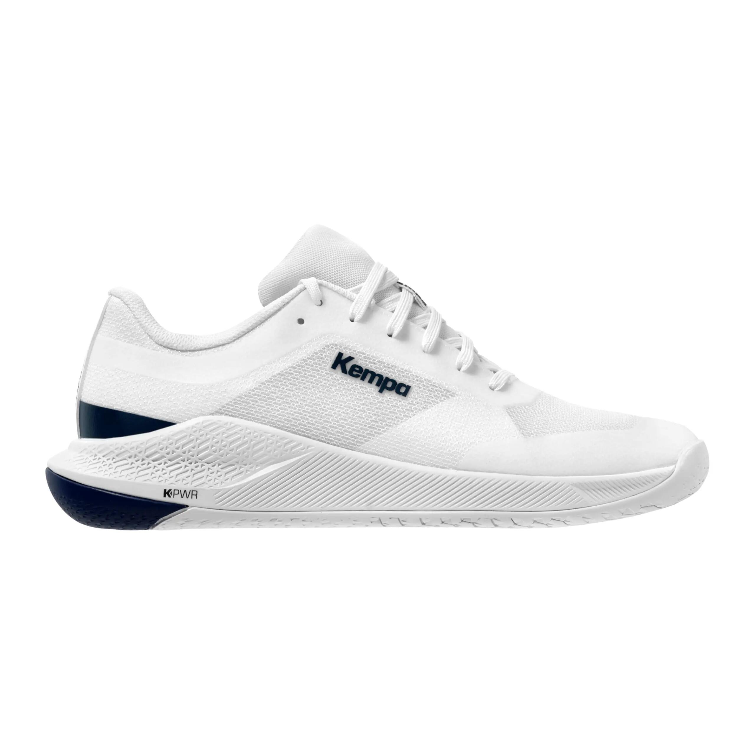 Unisex - Handball - Schuhe - stabil, griffig - Kourtfly Two - weiß/blau 4/4