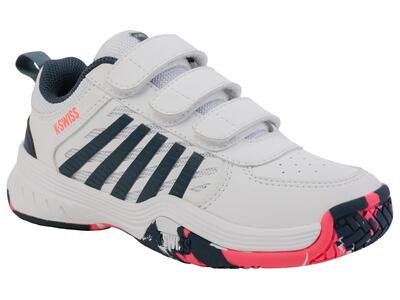 Schoenen - tennis - volwassenen - court express 2 strap omni - wit/navy