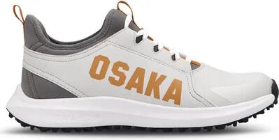 Schoenen - golf - heren - furo - stabiel, grip voor nat terrein - grijs/oranje