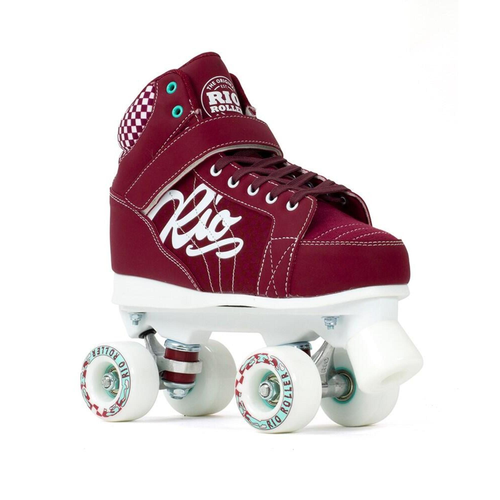 RIO ROLLER Mayhem II Red Quad Roller Skates