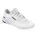 Unisex - Handball - Schuhe - stabil, griffig - Kourtfly Two - weiß/blau 3/4
