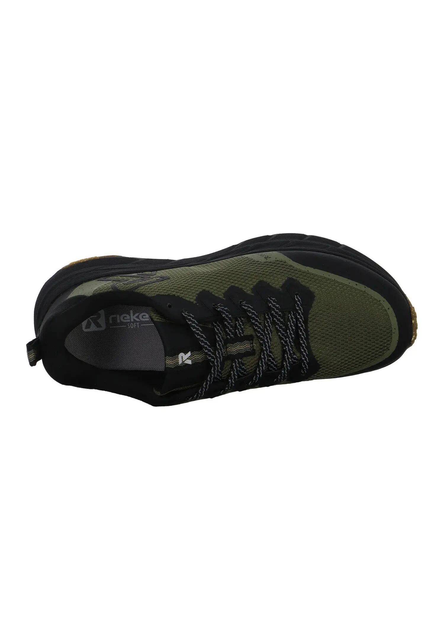 Rieker Herren U4501 55 Schnürschuhe Nässeschutz Grün 6/6