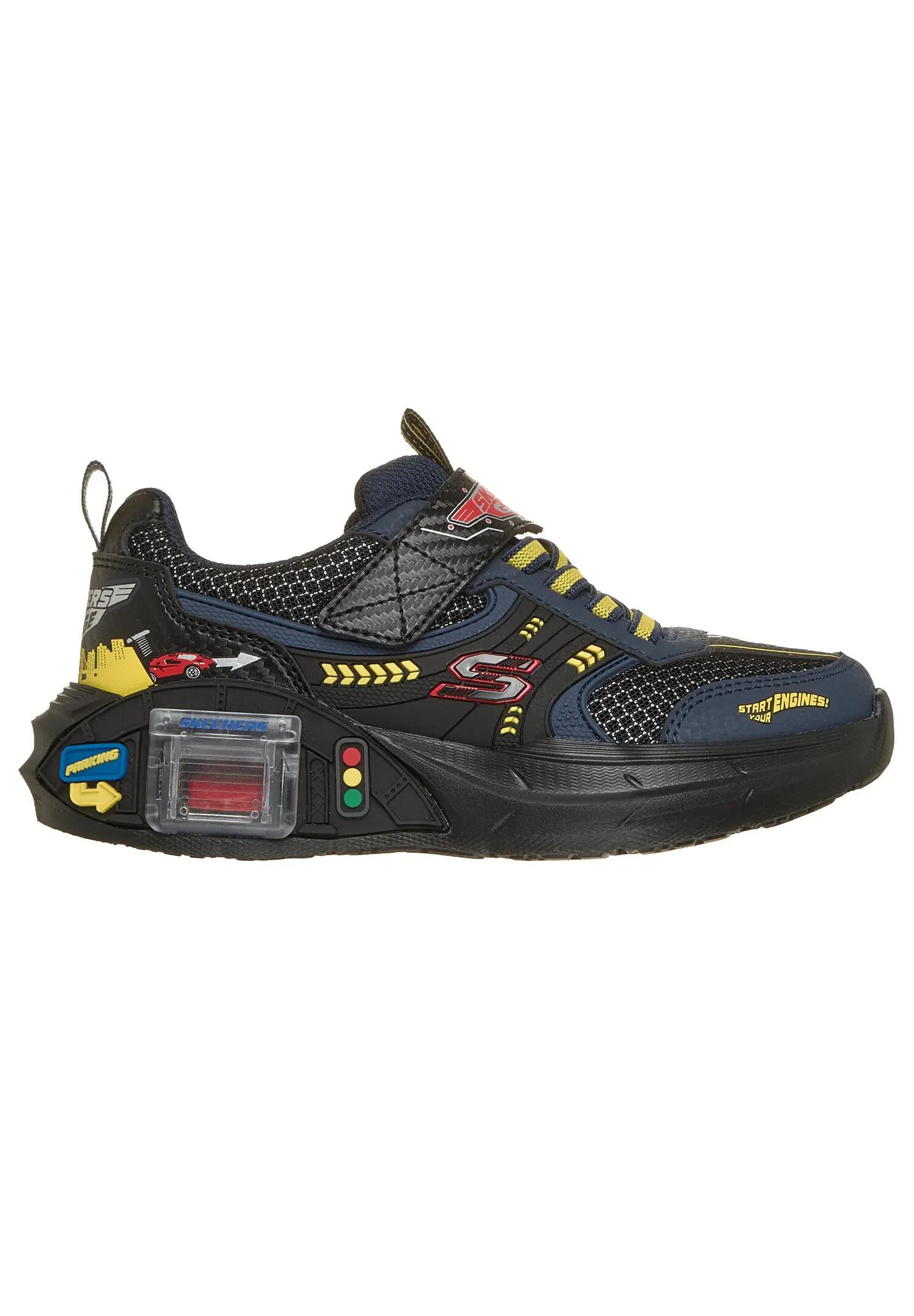 Gyerek Sportcipő, textil - Skechers Garage 7/7