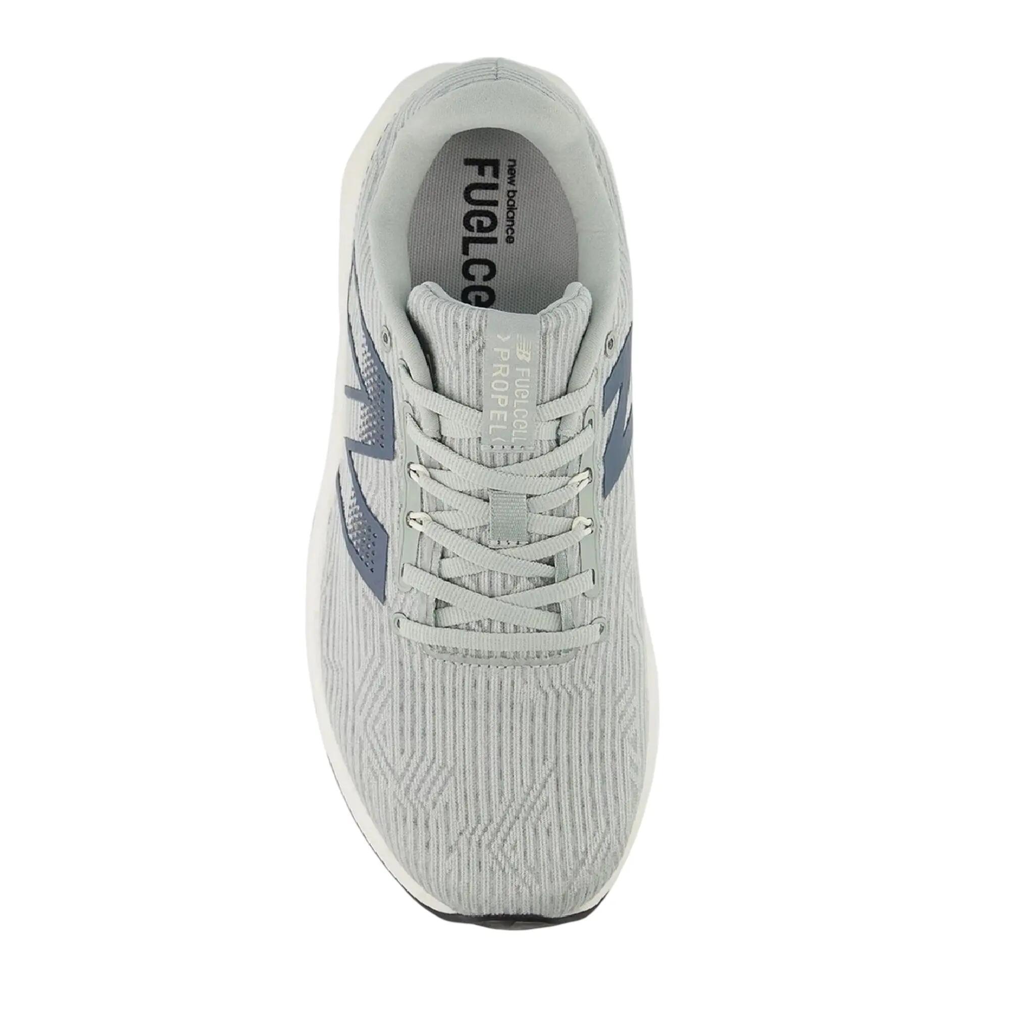 Mens FuelCell Propel V5 Cushioned Shoes (Grey) 3/4