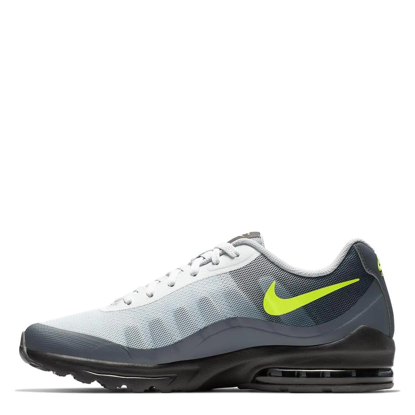 Mens Air Max Trainers (Black/Volt/Grey) 3/5