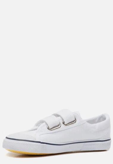 Chaussures - gymnastique - fille - confortables - blanc