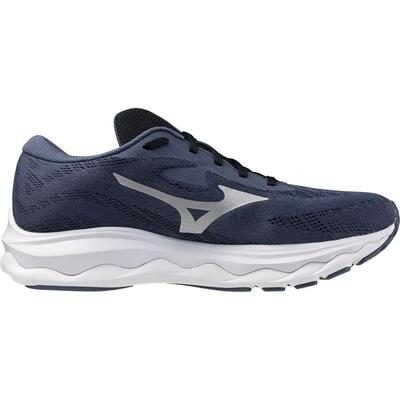 Schoenen - hardlopen - heren - wave serene - ademend, stabiel - navy blue/white