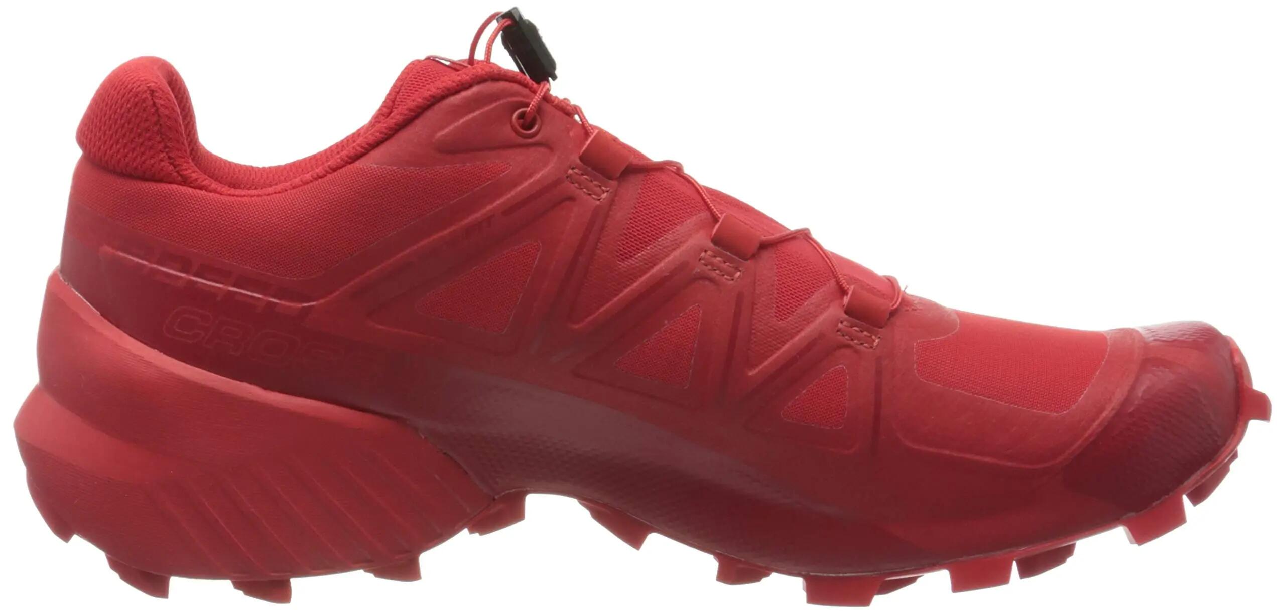 Scarpe - corsa - uomo - ammortizzate, trail - speedcross 5 - rosso 4/4