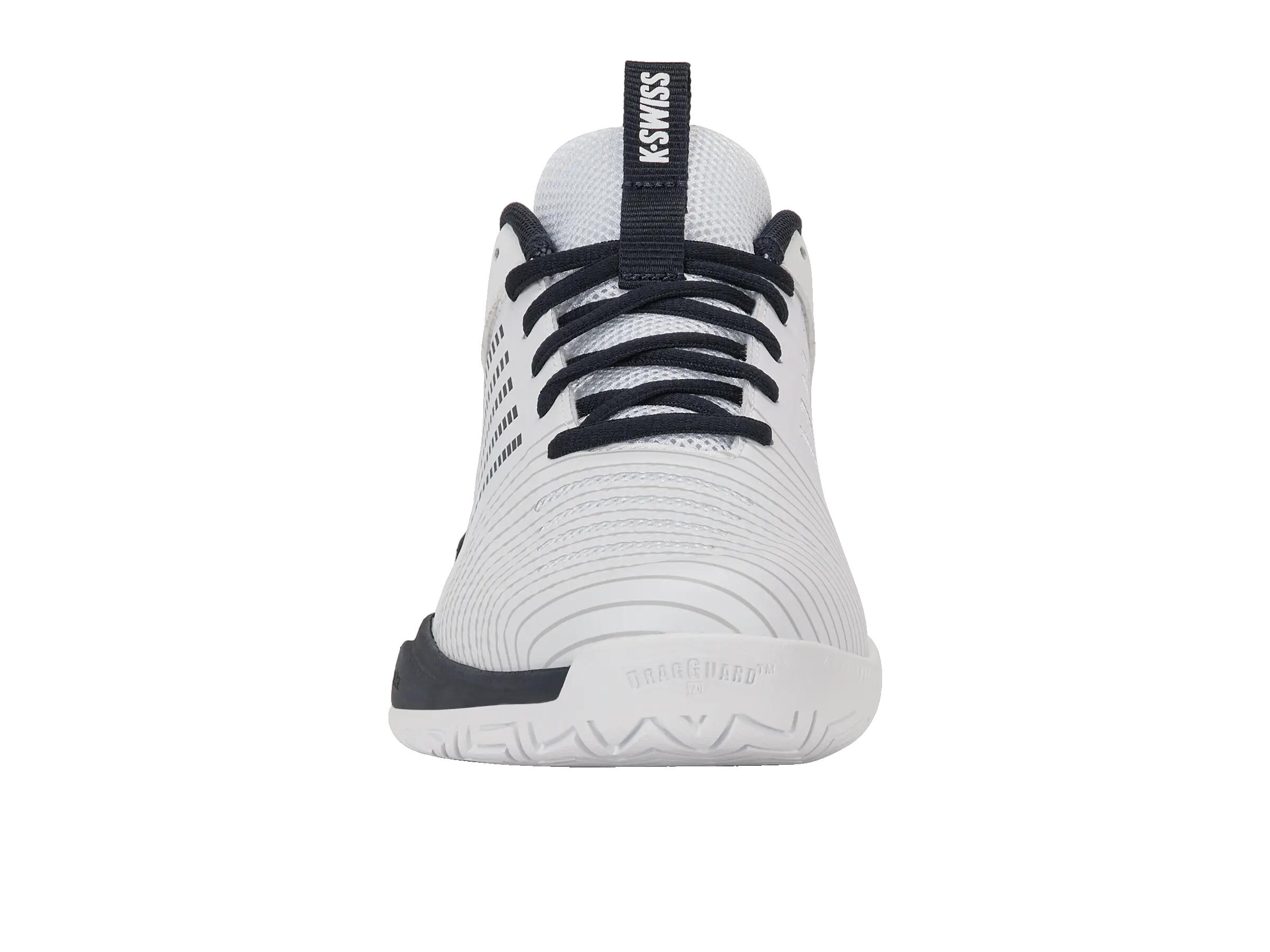 Herren-Tennisschuhe – Sport – K-SWISS ULTRASHOT LIGHT – weiß und carbon 3/5