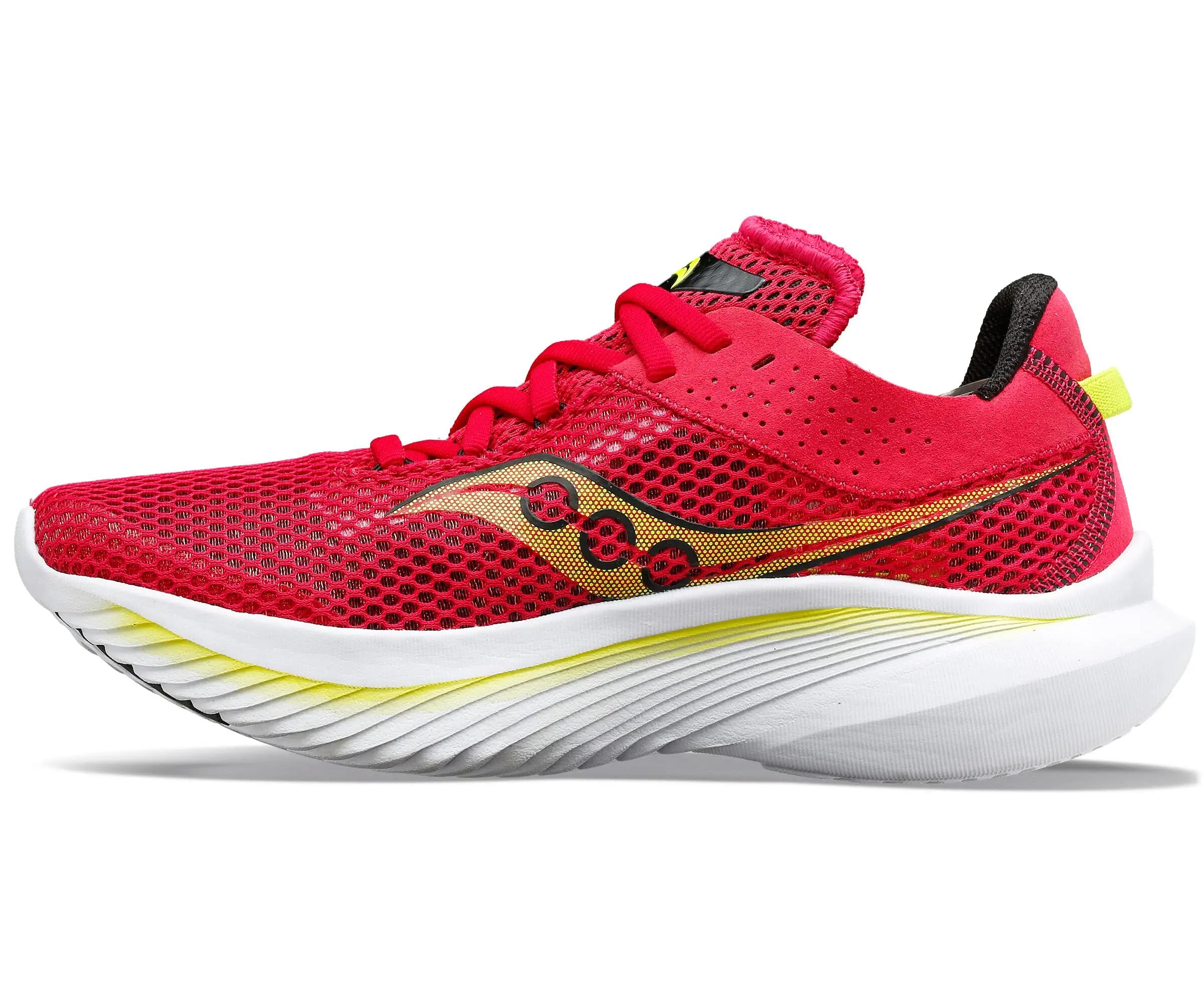 Chaussures - running - femme - légères - kinvara 14 - rouge/rose 1/1