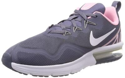 Schoenen - hardlopen - meisjes - air max fury - grijs/roze