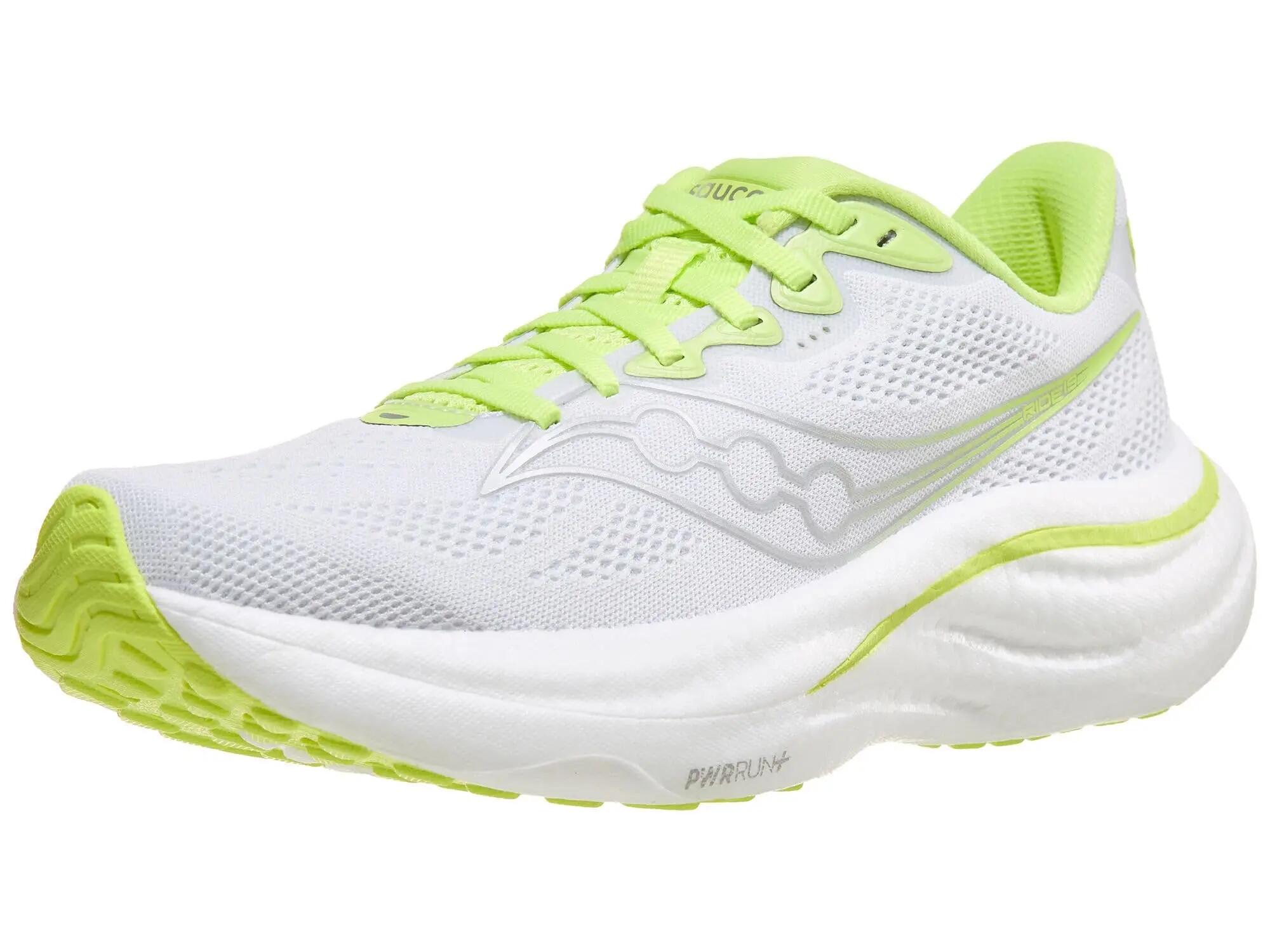 Scarpe - corsa - donna - ammortizzate - Ride 19 - bianco giallo 4/4
