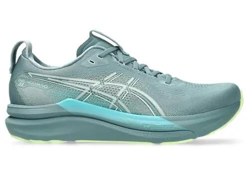 Chaussures - course - Homme - stables, amorties - GEL-KAYANO 33 - gris vert 2/4
