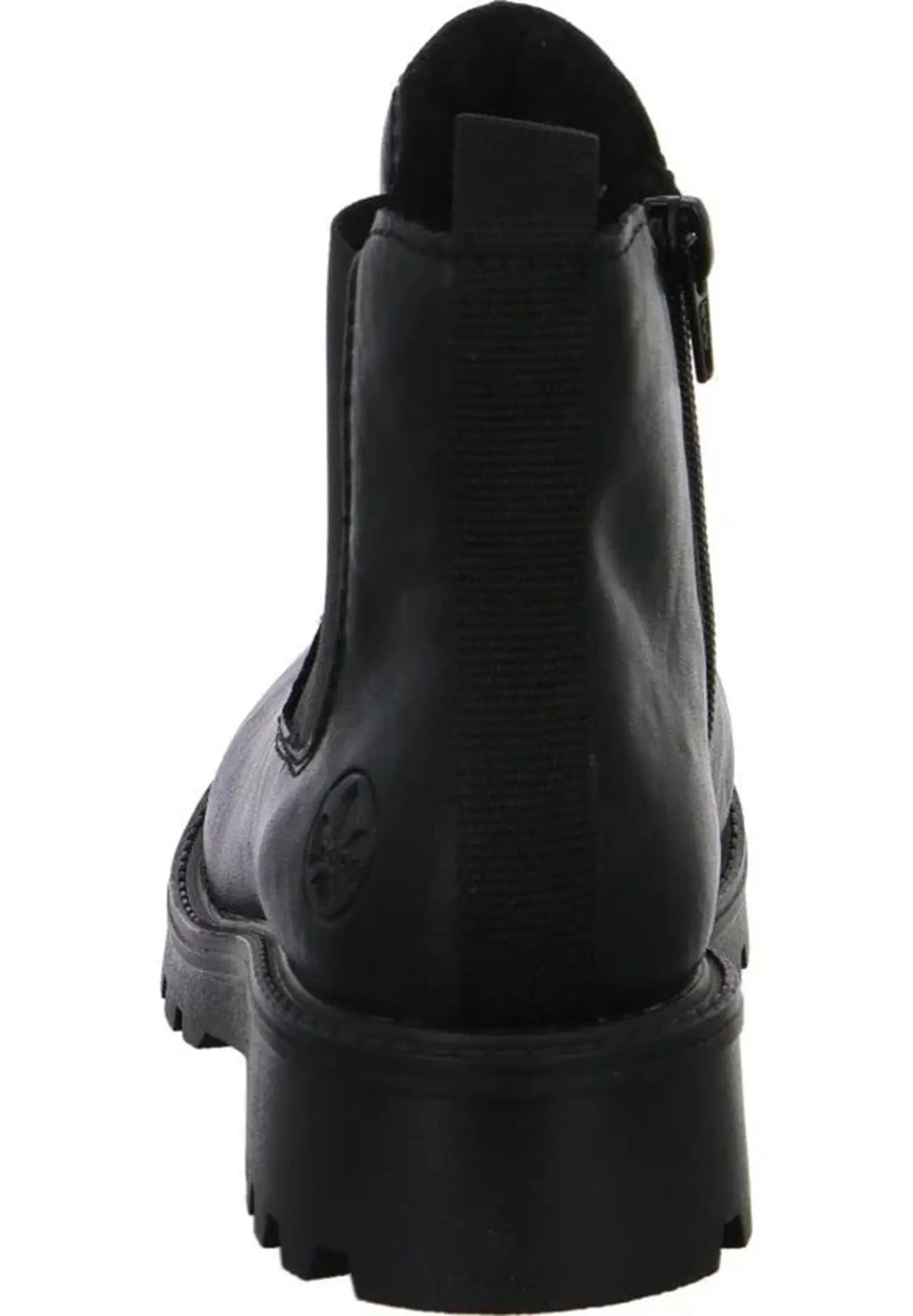 Rieker Damen 73250 01 Chelsea Boots Black 2/6