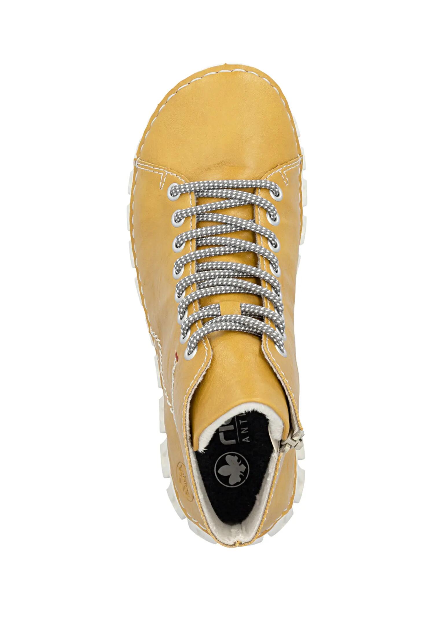 Rieker Damen 57501 68 Schnuerstiefel Yellow 2/5