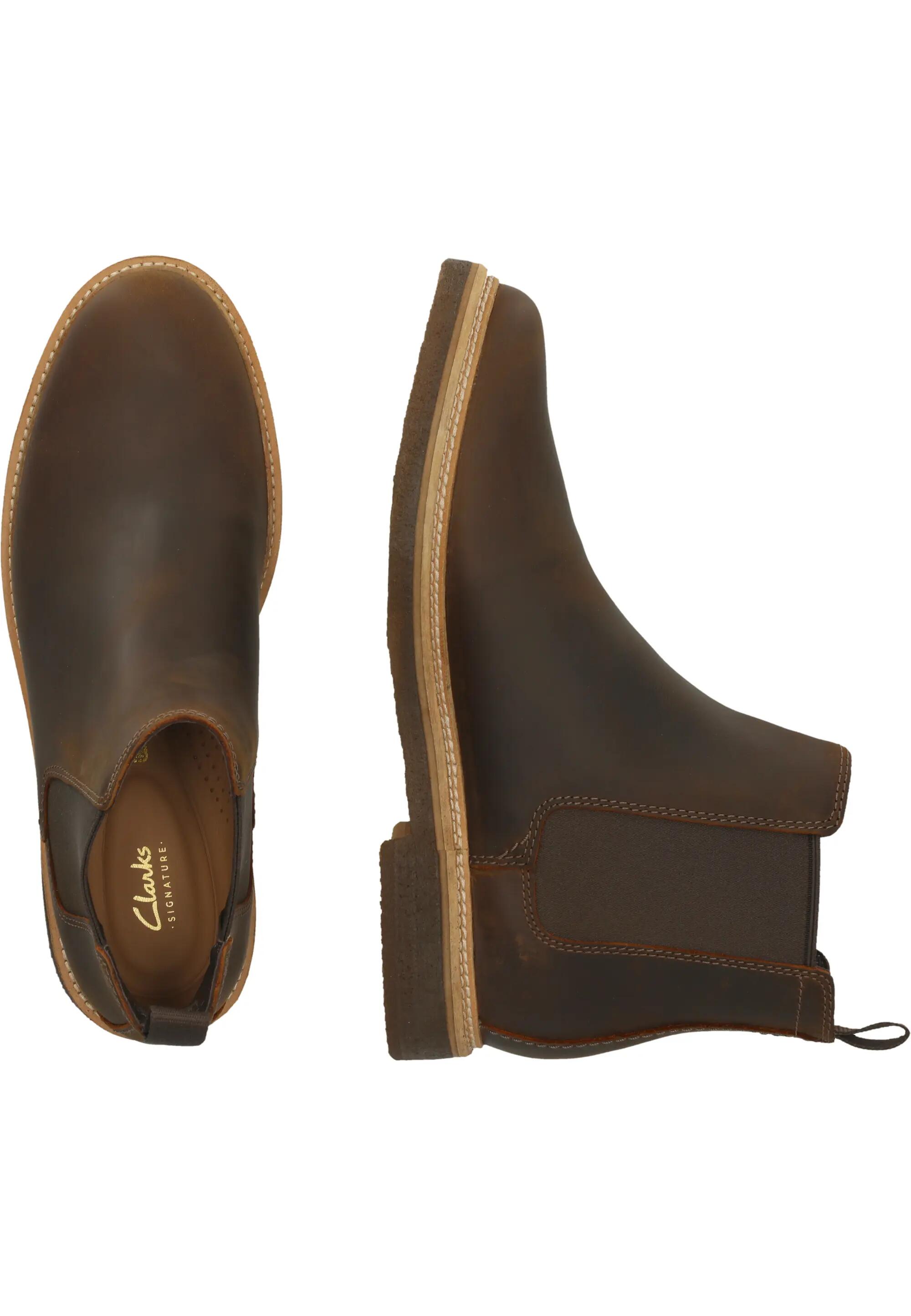 Bottines Chelsea Clarkdale Easy Beeswax Leather 6/8
