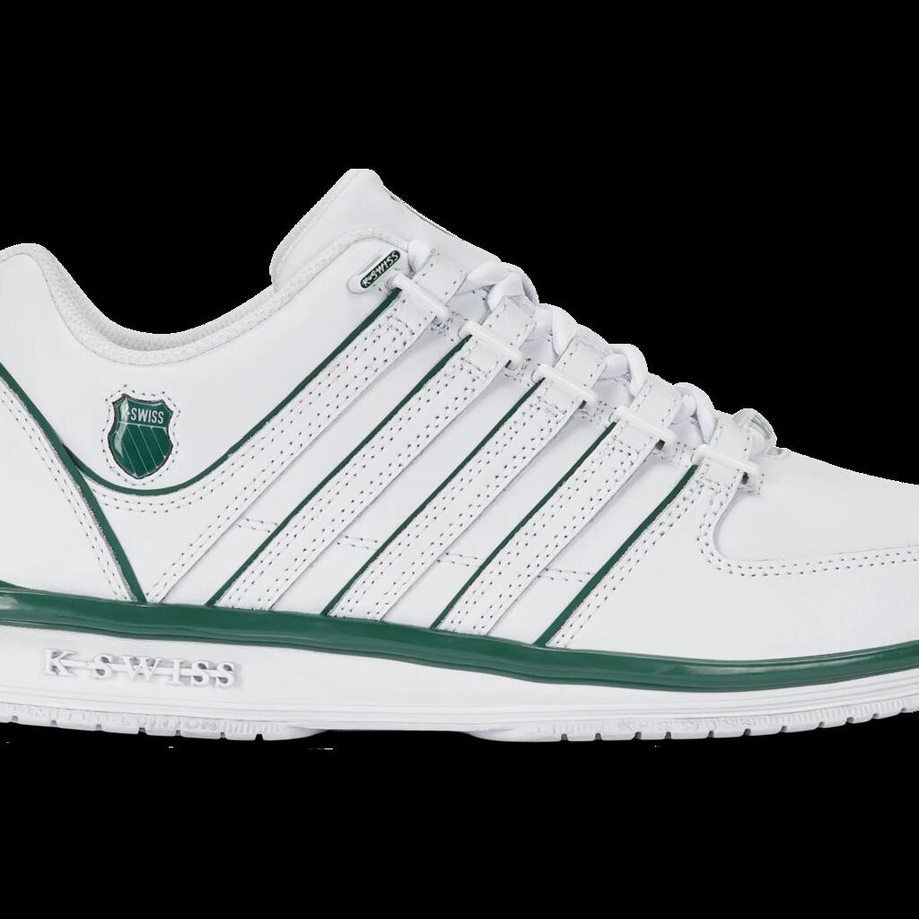 Footwear - sports - men's - K-SWISS - RINZLER - white-green