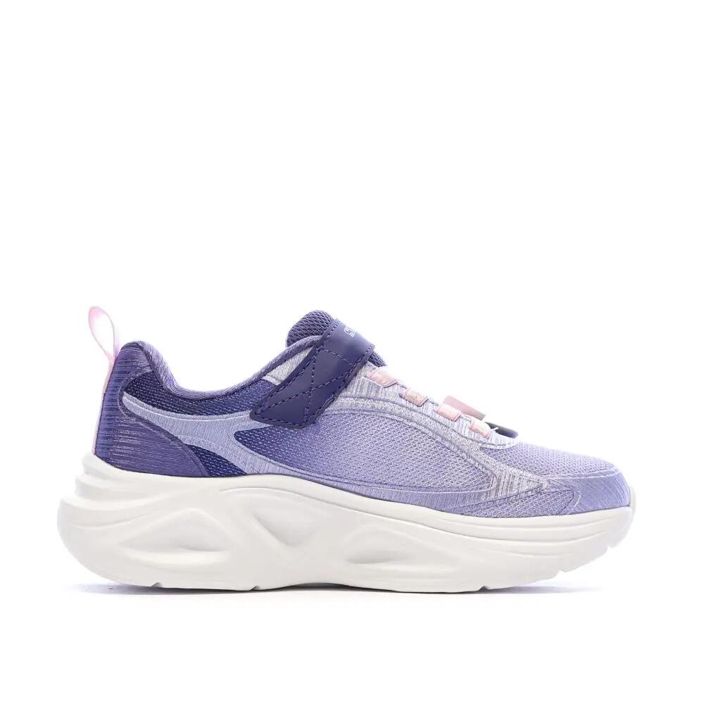 Zapatillas Skechers Sola Glow Moradas para Niña 3/7