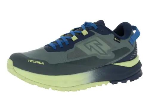 Scarpe - speed hiking - da uomo - leggere, impermeabili - blu/verde 2/4