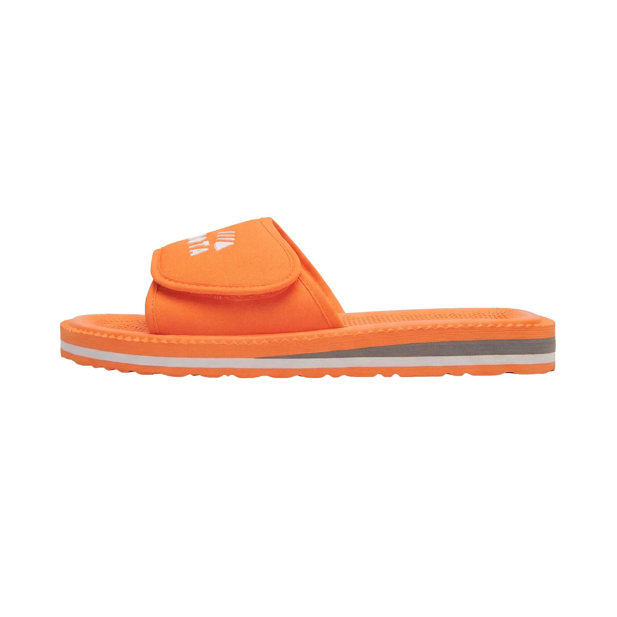 Kubota Herren Klettverschluss Badeschlappen Orange 3/6