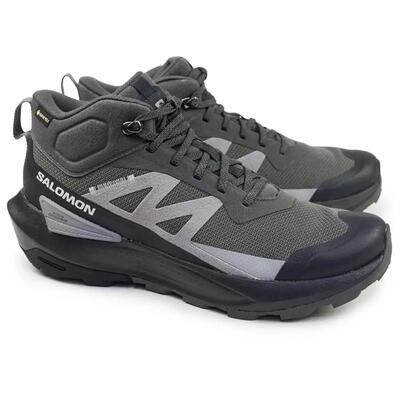 Schoenen - hiking - heren - elixir active - waterdicht - grijs/zwart