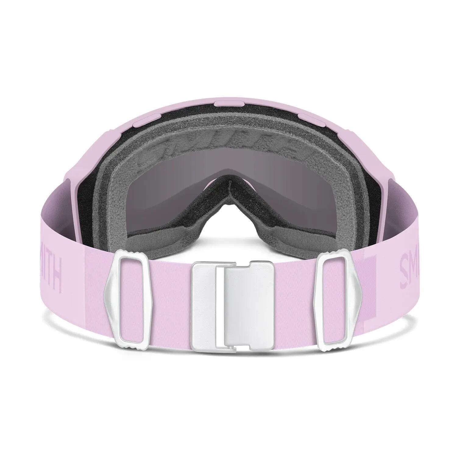 Masque Ski 4d Mag S Pink Frost Chromapop Sun Platinum Mirror Cat 3 + Cat 1 Femme 4/4