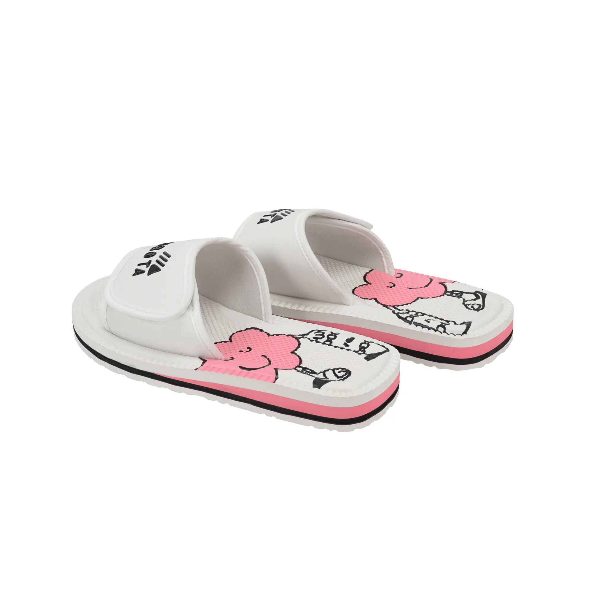 Kubota Femme Claquettes à Scratch Nuage Blanc 5/6
