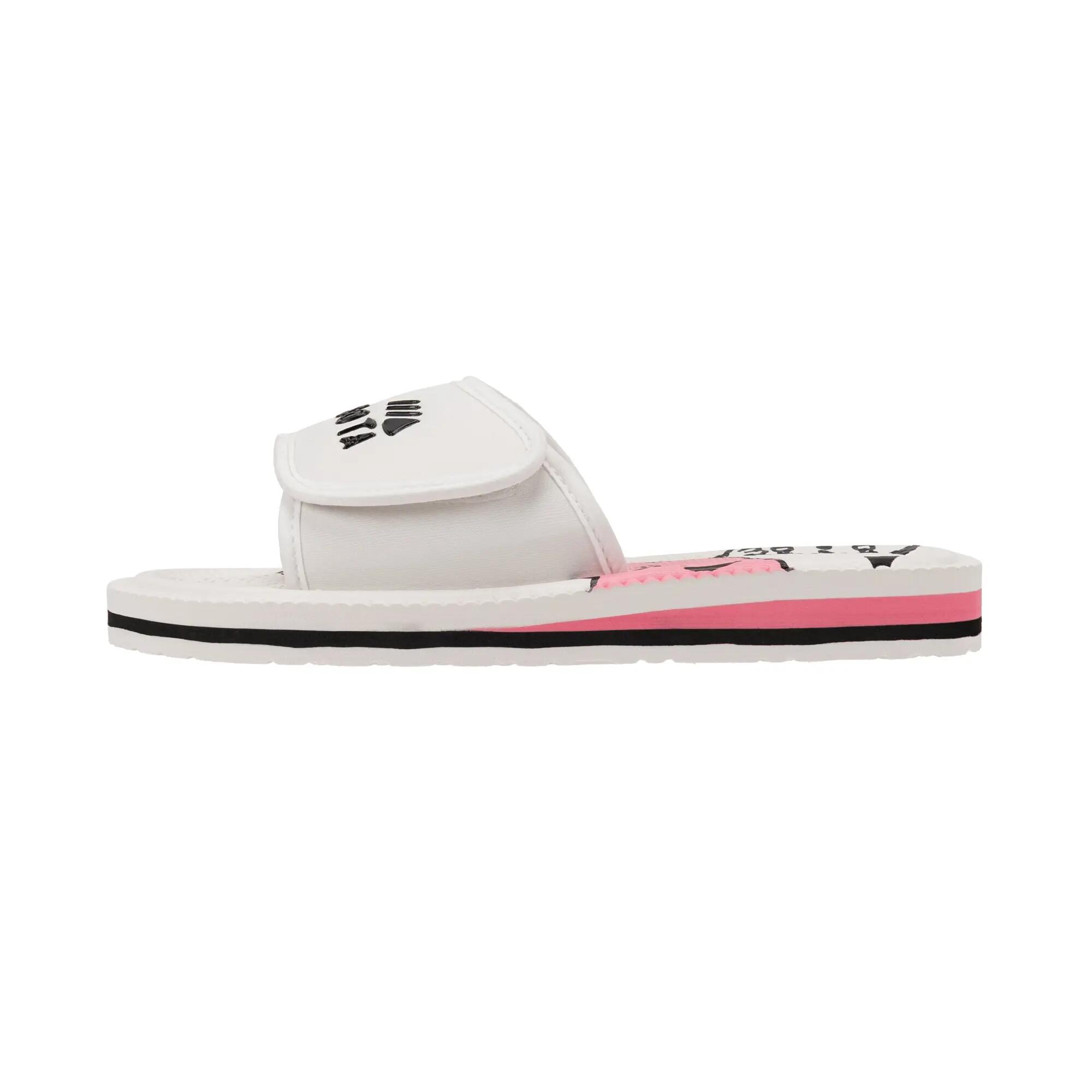 Kubota Femme Claquettes à Scratch Nuage Blanc 3/6