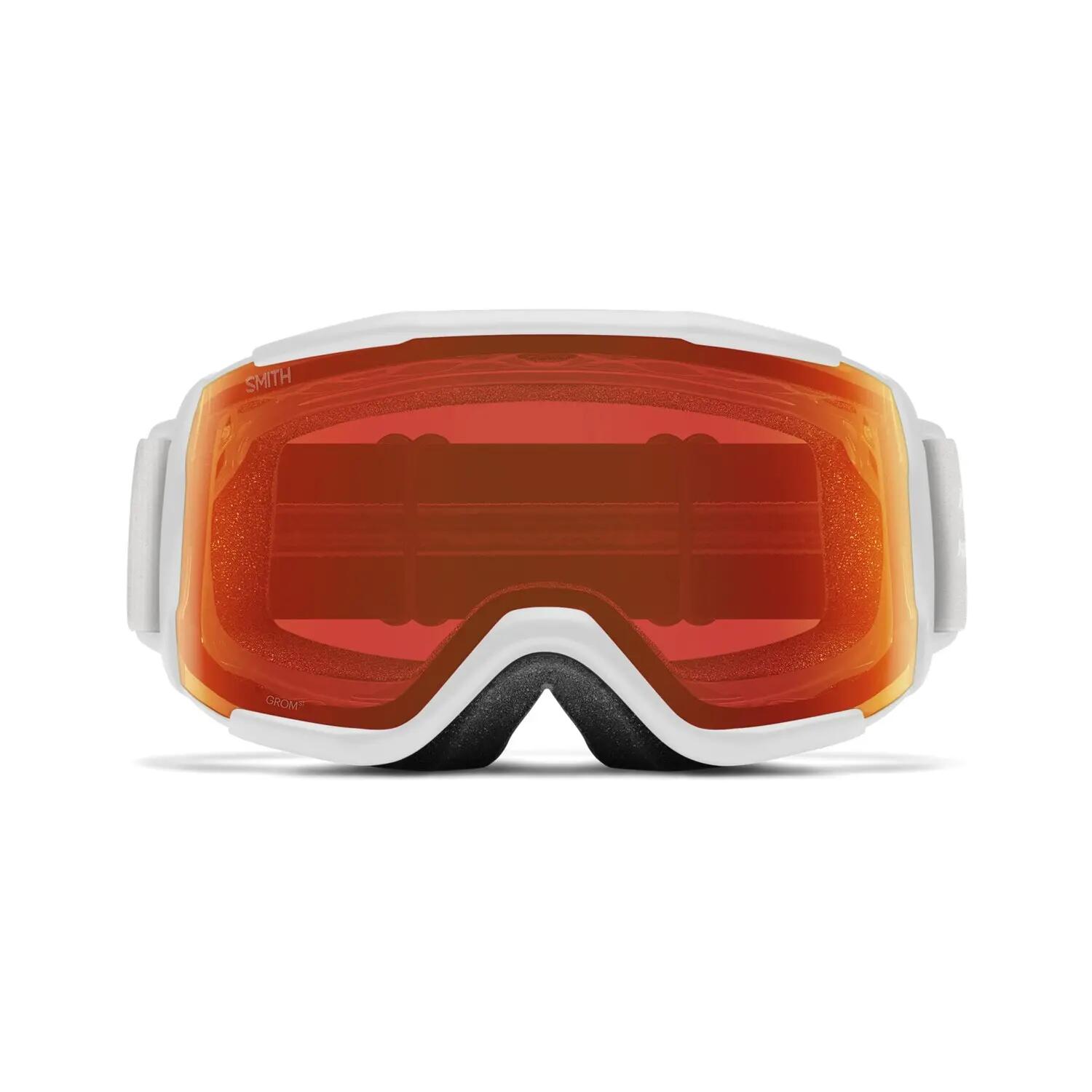 Masque De Ski Grom White Chromapop Everyday Red Mirror Cat 2 Garçon 2/4