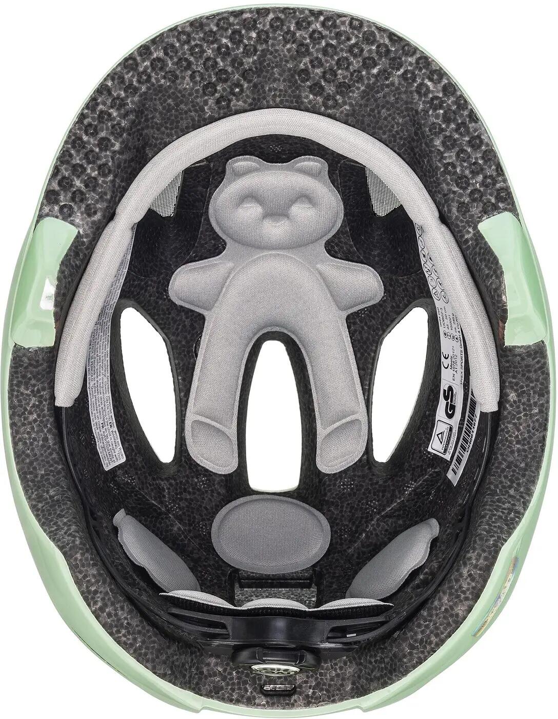 Kids - Fahrradhelm - belüftet, mit xTRA Shield - oyo Mint-Peach 4/5
