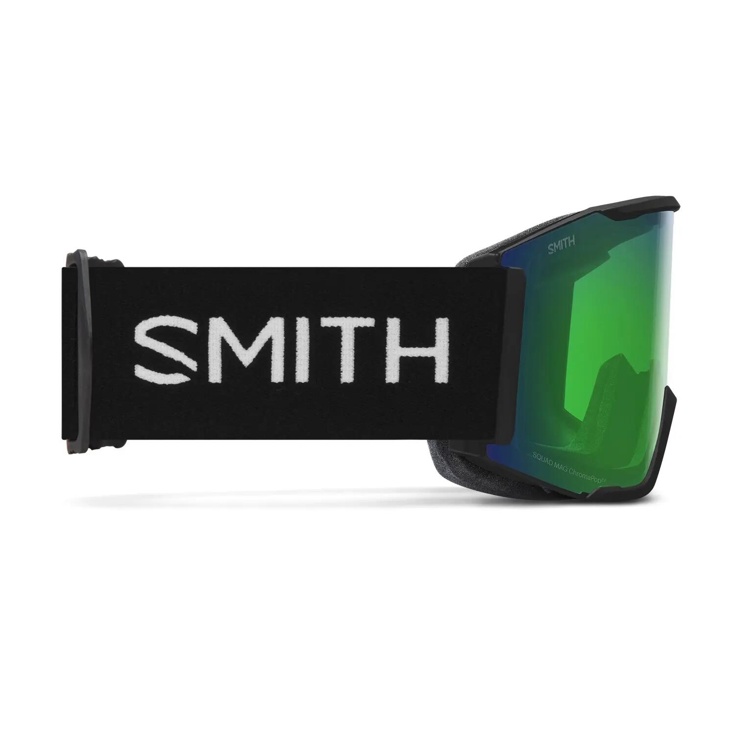 Masque Ski Squad Mag Black Chromapop Everyday Green Mirror Cat 2 + Cat 1 Homme 3/3