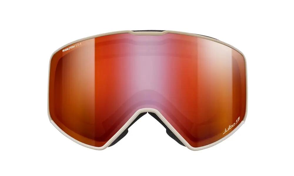 Masque de ski et de snowboard enfant et adulte - Beige / Marron CYRIUS-X REACTIV 2/5