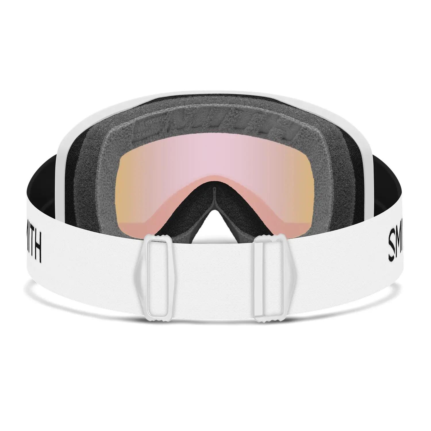 Máscara de esquí Rally White Photochromic Blue Sensor Mirror Cat 1 a 2 Hombre 4/4