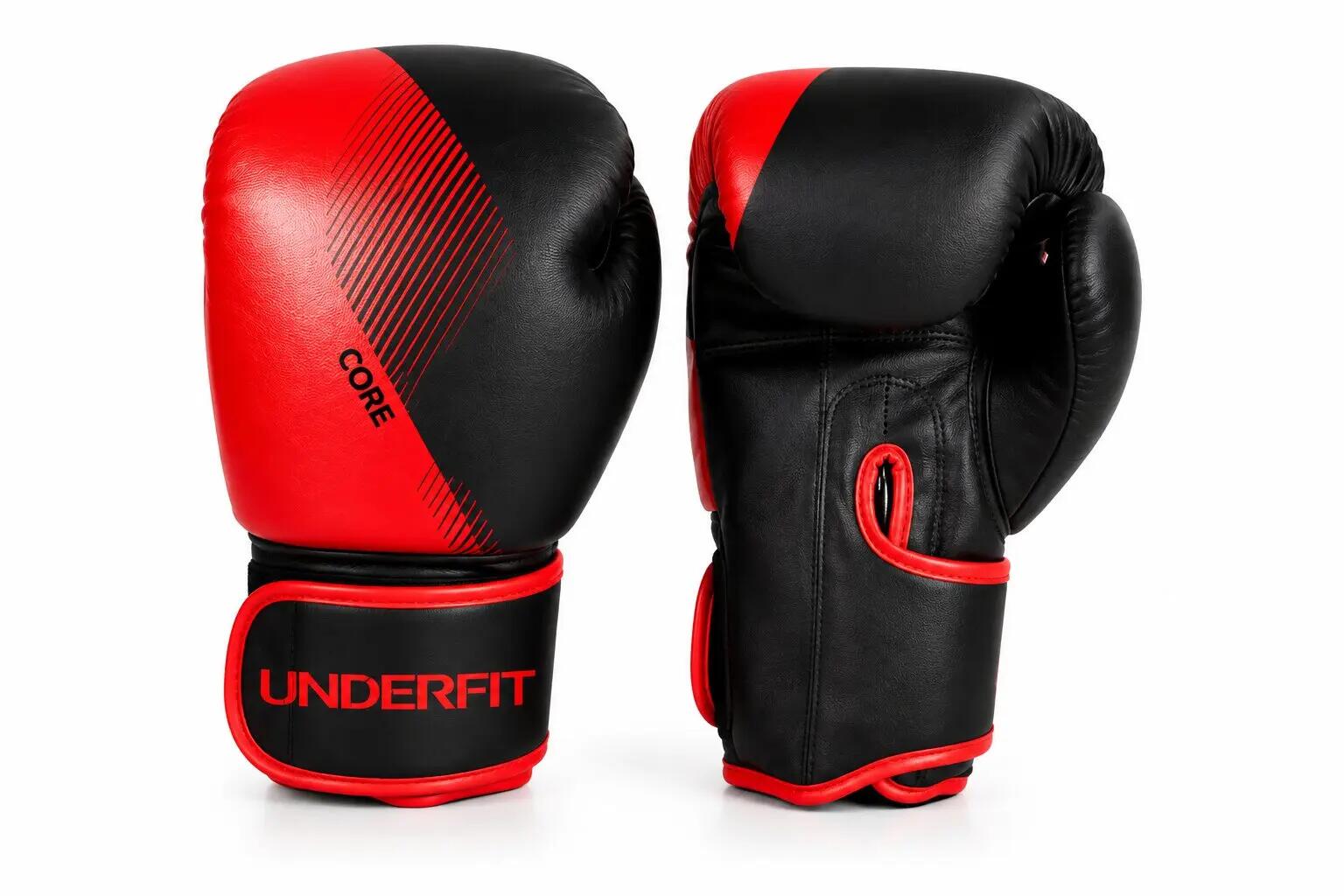 Rękawice bokserskie UNDERFIT Core czerwone 8 oz 2/10