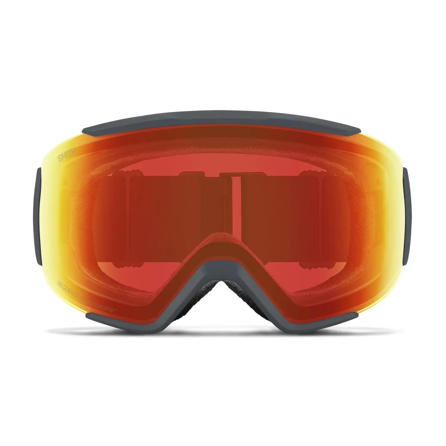Masque De Ski Sequence Otg Slate Chromapop Everyday Red Mirror Cat 2 Homme 2/5