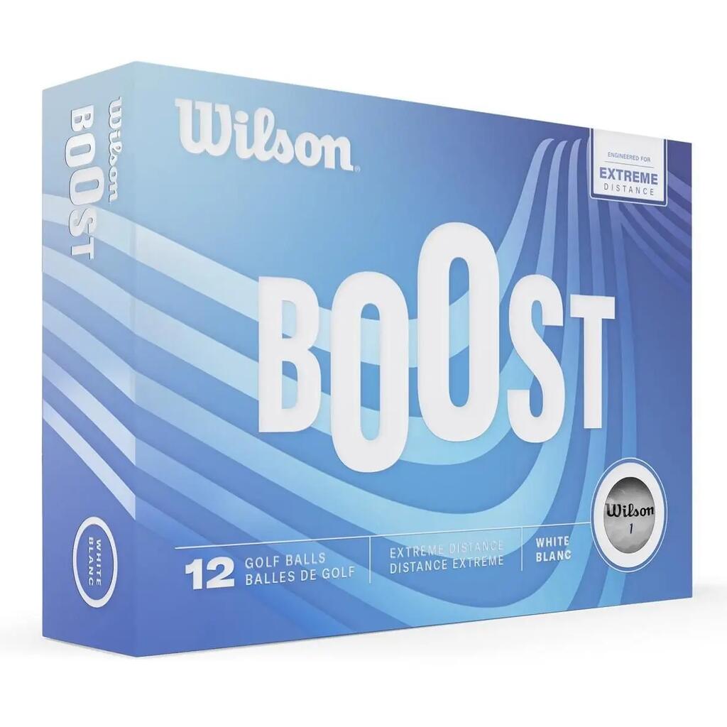 Boost Golf Balls 12 pack White